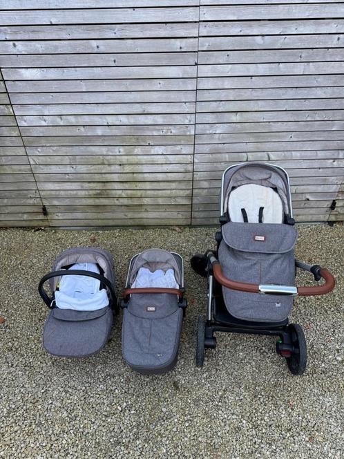 Buggy wave Silver Cross, Kinderen en Baby's, Buggy's, Zo goed als nieuw, Maxi-Cosi, Duomodel, Regenhoes, Verstelbare rugleuning