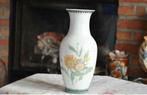 Vase porcelaine asiatique decor bouquet, Ophalen of Verzenden