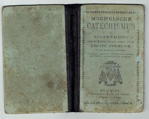 Boek-Mechelse catechismus ( 1900 ), Antiek en Kunst, Antiek | Boeken en Manuscripten, Ophalen of Verzenden