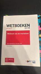 Wetboek van de marketeer 2019 UCLL marketing, Boeken, Ophalen, Zo goed als nieuw