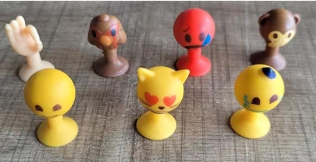 Emoji's: 7 stuks (2021), Collections, Enlèvement ou Envoi, Utilisé