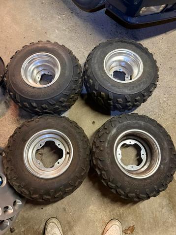 Yamaha raptor 350 velgen + sidebars beschikbaar voor biedingen