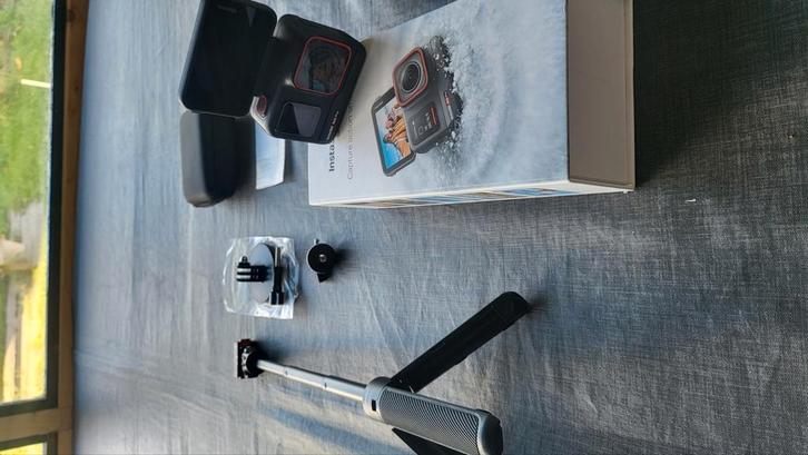 Insta ace pro 360, Audio, Tv en Foto, Actiecamera's, Zo goed als nieuw, Ophalen of Verzenden