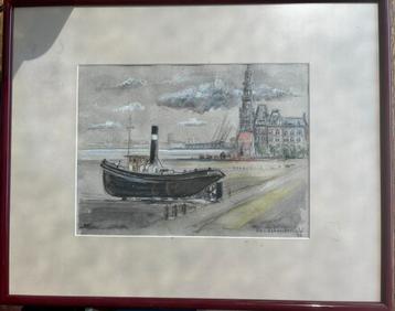 Schilderij Vandekerckhove W 1996 beschikbaar voor biedingen