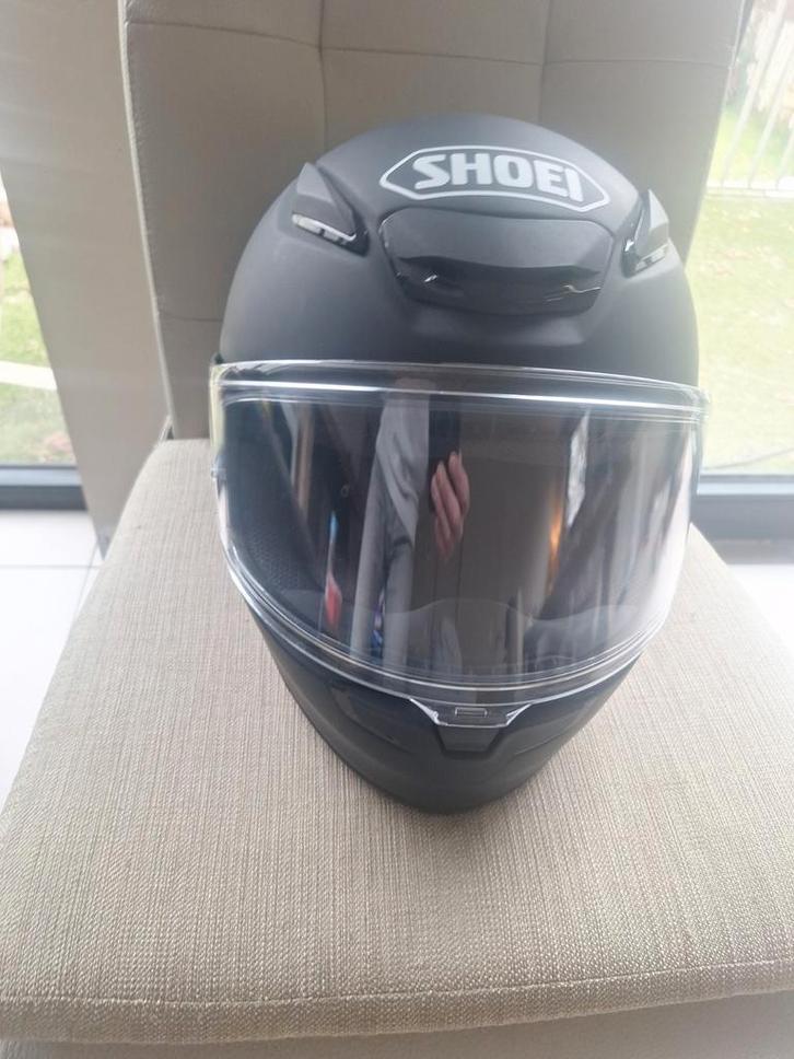Shoei NXR2 Matt Black – M – Nieuwstaat, Motoren, Kleding | Motorhelmen, Dames, Heren, Integraalhelm, M, Shoei, Tweedehands, Ophalen