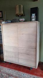 Moderne Scandinavische opbergkast, Huis en Inrichting, Kasten | Overige, Ophalen, Zo goed als nieuw