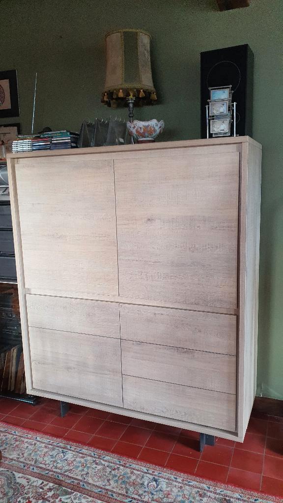 Armoire de rangement scandinave moderne, Maison & Meubles, Armoires | Autre, Comme neuf, Enlèvement