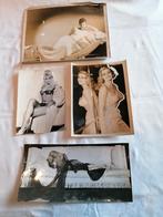 4 oude foto's actrices Ava Gardner, Anita Ekberg..., Verzamelen, Foto's en Prenten, Gebruikt, Foto, Ophalen of Verzenden, 1940 tot 1960