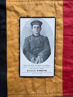 Avis de décès 20e de ligne WW1, Enlèvement ou Envoi