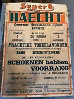 Oude affiche toneel 1963, Verzamelen, Gebruikt, Ophalen, Overige onderwerpen