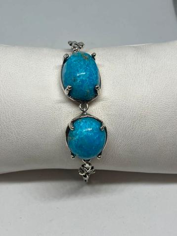 Zilveren larimar Armband in Zilver 925, Enlèvement ou Envoi