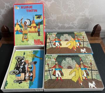 Puzzels Kuifje (3 puzzels) beschikbaar voor biedingen
