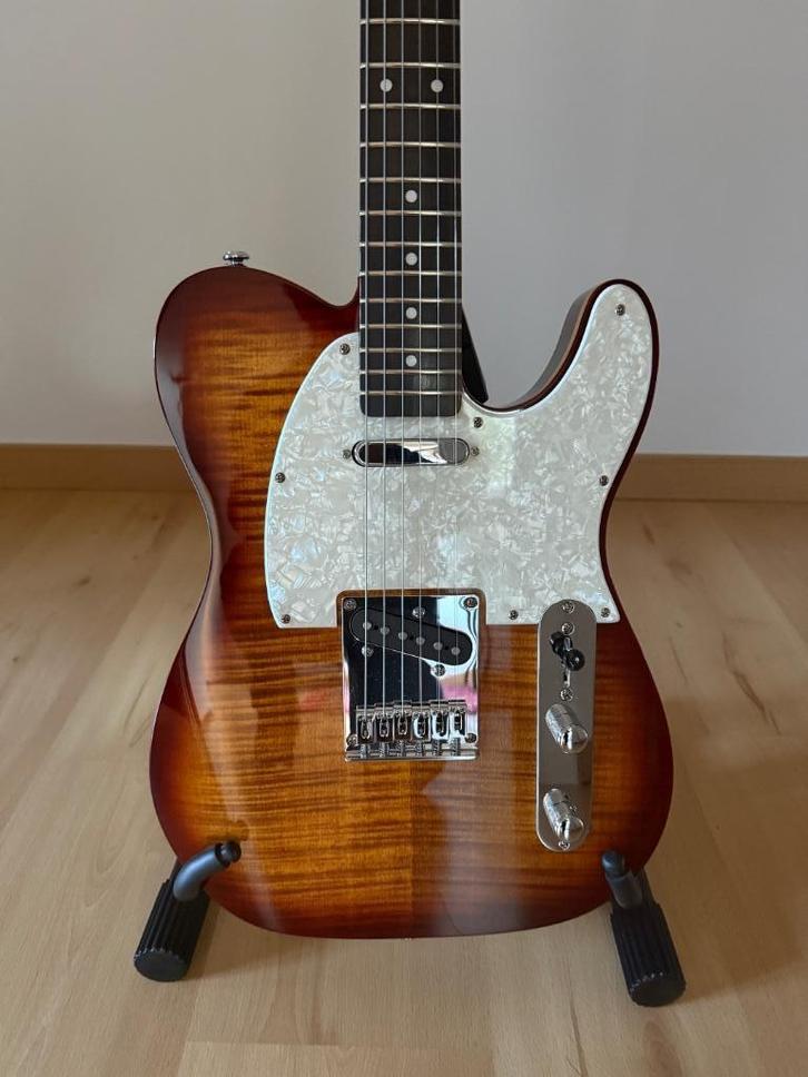 Telecaster Michael Kelly, Muziek en Instrumenten, Snaarinstrumenten | Gitaren | Elektrisch, Zo goed als nieuw, Solid body, Overige merken