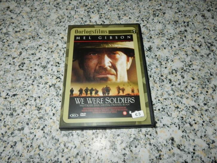 nr.1831 - Dvd: we were soldiers - oorlog, Cd's en Dvd's, Dvd's | Actie, Zo goed als nieuw, Oorlog, Vanaf 16 jaar, Ophalen of Verzenden