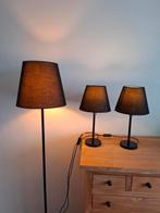 Mooie set moderne lampen mat zwart in perfecte staat, Huis en Inrichting, Lampen | Wandlampen, Ophalen of Verzenden, Zo goed als nieuw