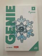 Genie Fysica 4 - leerboek, Nieuw, Nederlands, Ophalen of Verzenden
