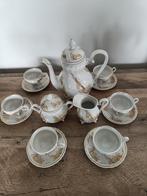 Weimar porselein koffieservies 6 pers, Antiek en Kunst, Antiek | Servies compleet, Ophalen