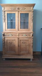 Art Deco kast, Huis en Inrichting, Ophalen, Gebruikt, Glas