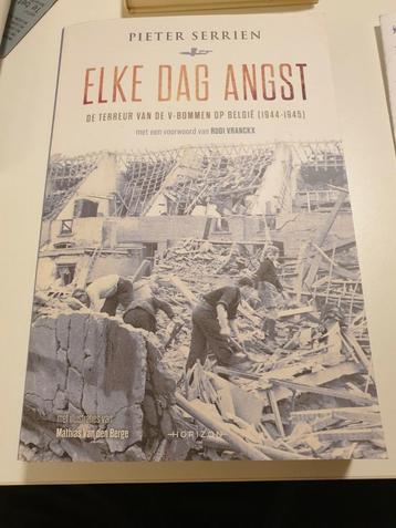 Pieter Serrien - Elke dag angst, Boeken, Ophalen of Verzenden, Zo goed als nieuw, Pieter Serrien