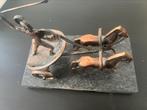 decoratieve metalen sculptuur, Ophalen
