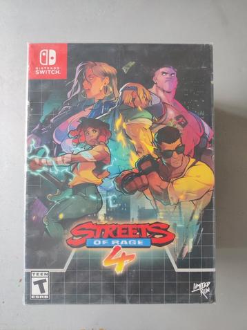 Street of rage 4 collector switch (limited run games)