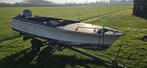 Leuke boot met 6 pk motor, Watersport en Boten, Vis- en Consoleboten, Ophalen, Gebruikt, Tot 10 pk, 3 tot 6 meter