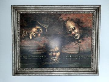 Schilderij 'de 3 gezichten van de stad' beschikbaar voor biedingen
