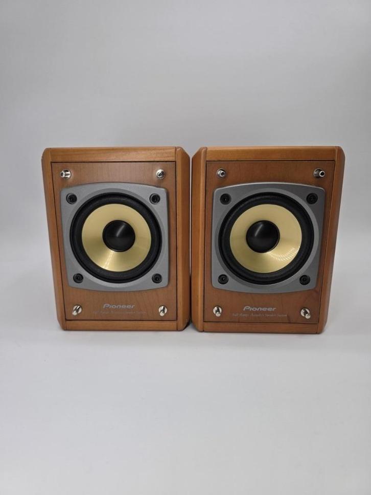 Pioneer vintage luidsprekers, Audio, Tv en Foto, Luidsprekerboxen, Zo goed als nieuw, Front, Rear of Stereo speakers, Minder dan 60 watt