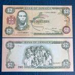Jamaica - 2 Dollars 1992 - Pick 69d - UNC, Timbres & Monnaies, Billets de banque | Océanie, Enlèvement ou Envoi, Billets en vrac