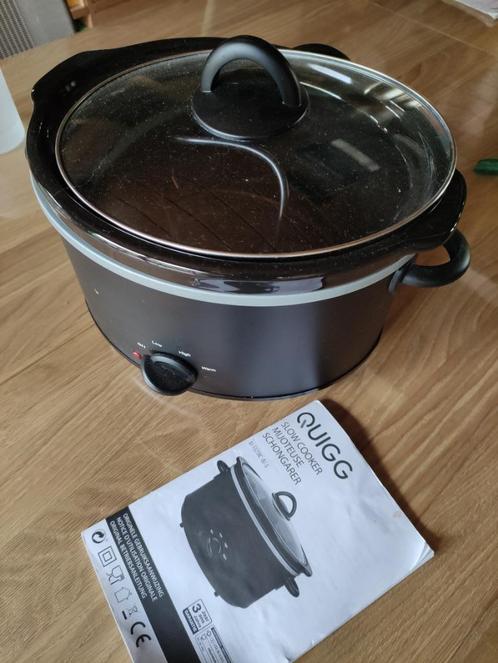 Slow cooker Quigg, Electroménager, Mijoteuses, Utilisé, Enlèvement ou Envoi