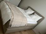 Boxspring Ikea Dunvik, Huis en Inrichting, Ophalen, Beige, Tweepersoons, Zo goed als nieuw