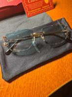 Elegante transparante/blauwe bril, Ophalen, Zo goed als nieuw, Blauw, Bril