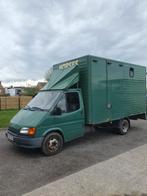 Paardencamionet ford transit rijbewijs b, 2-paards trailer, Gebruikt, Ophalen of Verzenden, Aluminium