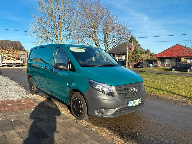 SOLDEN 11% 2021 Mercedes VITO 110 CDI // LICHTE VRACHT, Auto's, Mercedes-Benz, Bedrijf, Te koop, Vito, ABS, Airbags, Bluetooth
