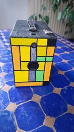 Kodak Hawkeye Model CC - handgeschilderde „Le Beau Jaune”, Ophalen of Verzenden, Voor 1940, Fototoestel