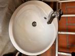 2 lavabo inbouw, Ophalen, Gebruikt, Steen, Wastafel