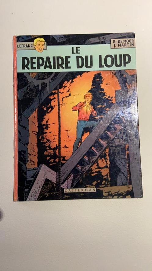 Lefranc 4 Le repaire du loup EO 1974 Martin De Moor BE, Livres, BD | Comics, Utilisé