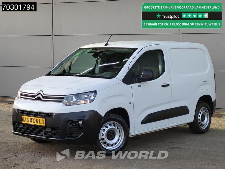 Citroën Berlingo 110PK Automaat Emissievrij L1H1 Benzine Ai, Auto's, Bestelwagens en Lichte vracht, Bedrijf, Te koop, Airconditioning