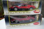 2x Kyosho Ferrari 1/18 (365 GT4 BB & 512 BB), Ophalen of Verzenden, Gebruikt, Auto, Kyosho