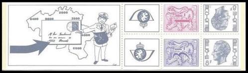 B15  Carnet de timbres Lion Héraldique et S.M Roi Baudouin, Timbres & Monnaies, Timbres | Europe | Belgique, Timbre-poste, Enlèvement ou Envoi