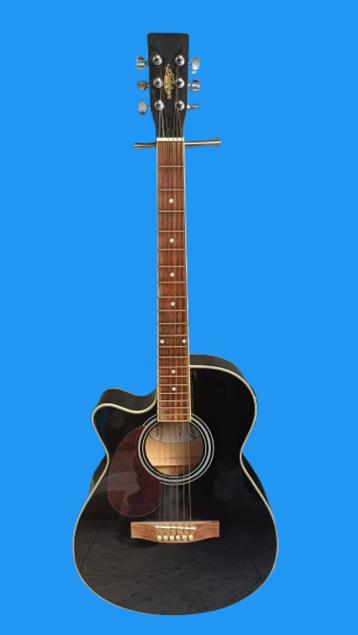 linkshandige guitar (met plug in versterker), Enlèvement, Comme neuf, Guitare classique ou espagnole