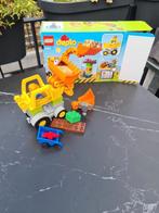 Lego duplo set 10811 laadgraafmachine, Ophalen of Verzenden, Zo goed als nieuw, Complete set, Duplo