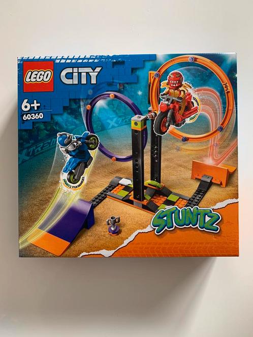 Lego City Stuntz 60360 Spinning Stunt Challenge sealed, Enfants & Bébés, Jouets | Duplo & Lego, Neuf, Lego, Ensemble complet, Enlèvement ou Envoi