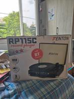 Fenton record player  black suitcase, Ophalen of Verzenden, Zo goed als nieuw, Platenspeler