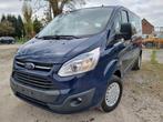 Ford Transit Custom 9places minibus 2.2tdci 125cv 92kw airco, Auto's, Voorwielaandrijving, Stof, Parkeersensor, 4 cilinders