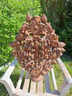 kandelaar terracotta levensboom, Huis en Inrichting, Woonaccessoires | Kandelaars en Kaarsen, Ophalen, Overige materialen, Zo goed als nieuw