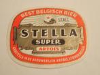 oud bieretiket Stella Leuven, Ophalen of Verzenden, Zo goed als nieuw, Overige typen, Overige merken
