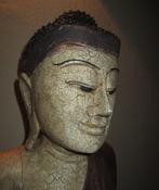 Bouddha Shakyamuni en bois, Maison & Meubles, Enlèvement