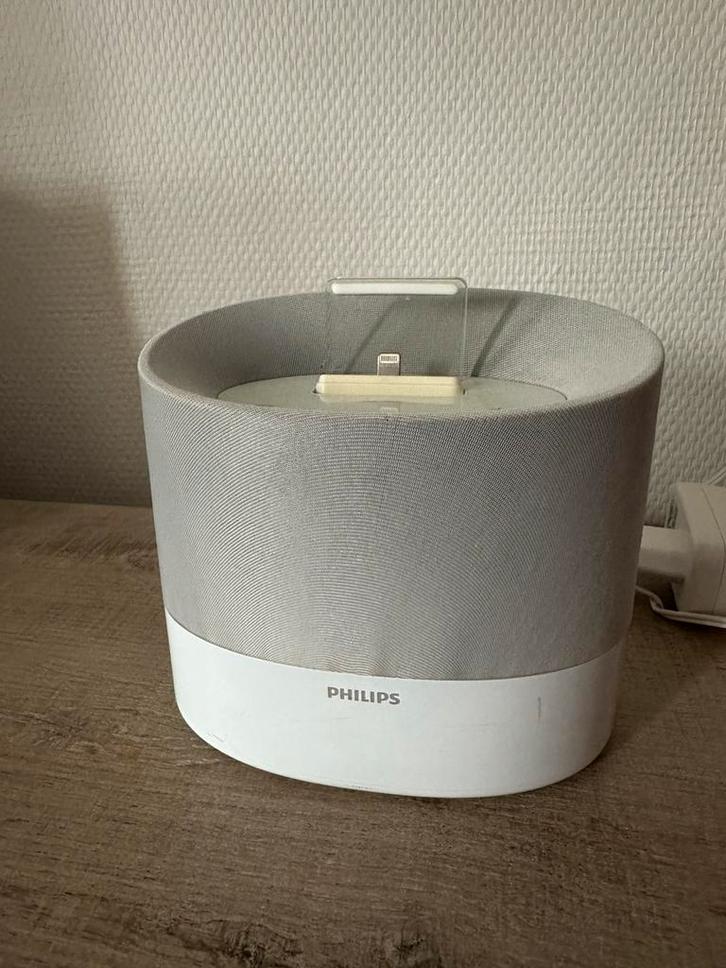 Philips DS1400 wekker/ speaker, Elektronische apparatuur, Wekkers, Ophalen of Verzenden