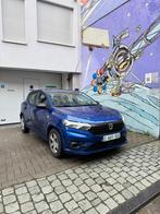 DACIA SANDERO - 2022 - 12.000 KM, Auto's, Start-stop-systeem, Stof, Blauw, Bedrijf